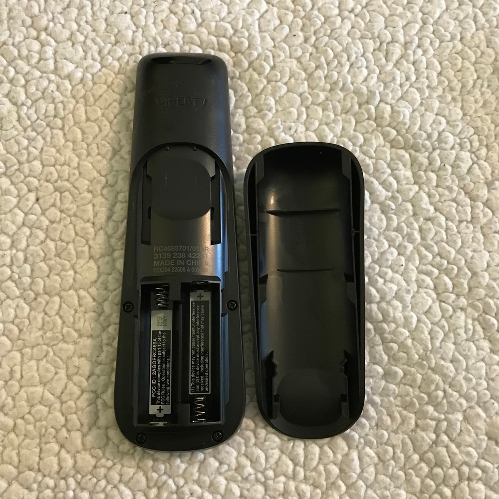 DIRECTV RC4693701/01BR Voice Remote Control Black Satellite TV Gemini Stream - Picture 3 of 4